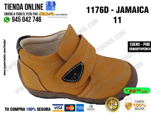 1176d jamaica 11 calzado en cuero para bebe