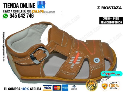 z mostaza zapatos modelos pibe semiortopedico en cuero peruano para tu bebe nino